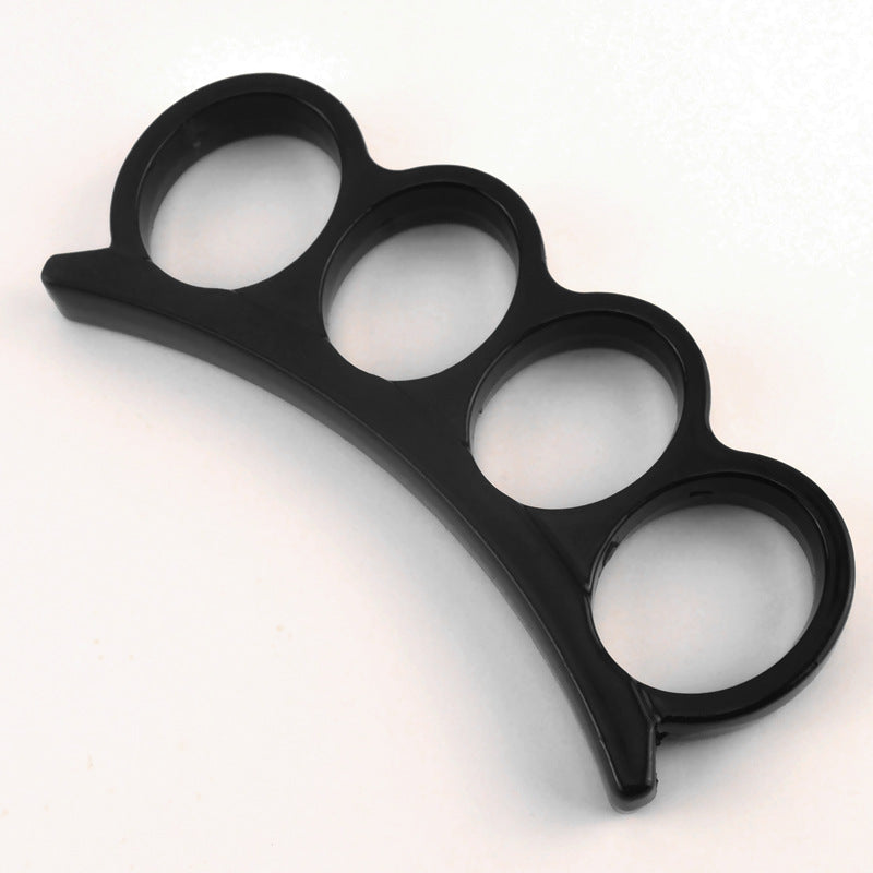 Four-finger Mini Zinc Arc Pocket EDC Knuckle Dusters