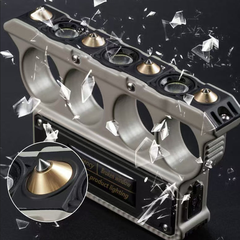 Three-speed Adjustment for Easy Carry EDC Outdoors Knuckle Dusters