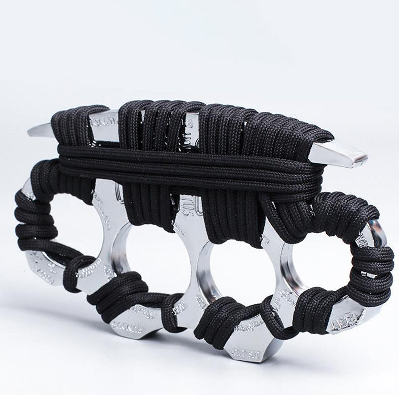 Thickened Solid Rope Outdoor Knuckle Dusters