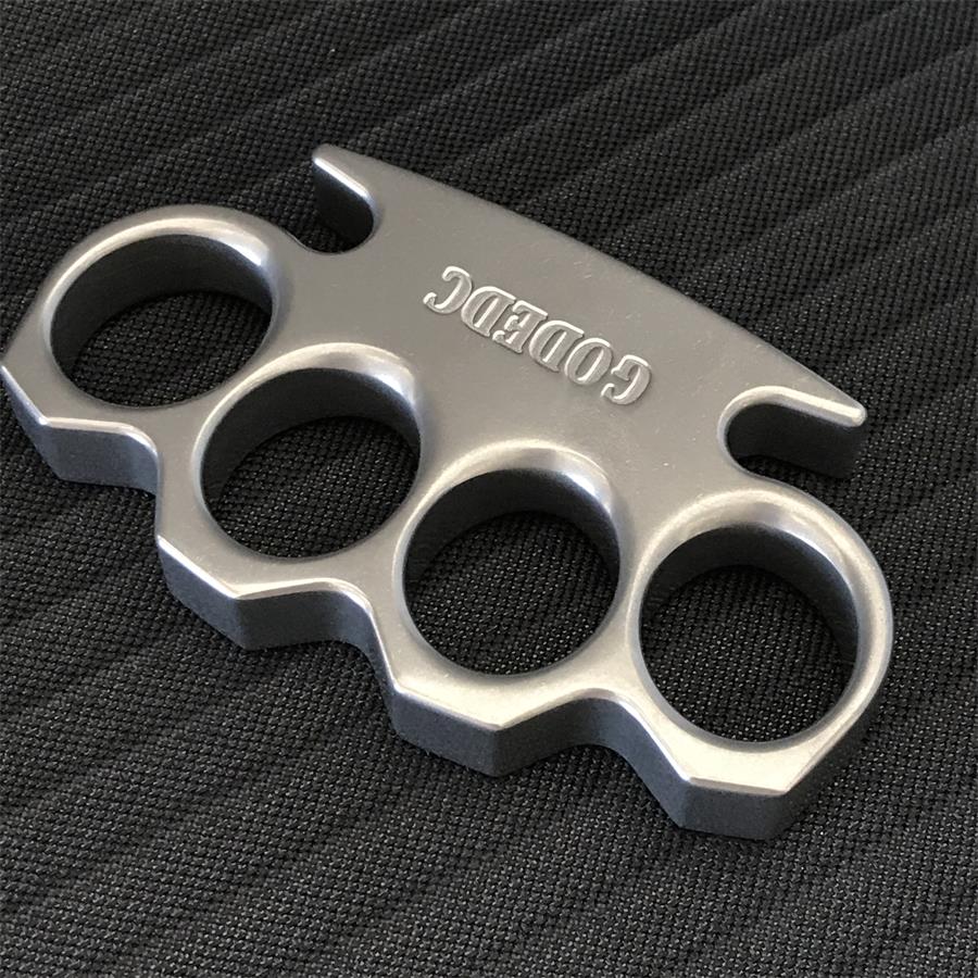 Stonewashed Classic GODEDC KING OF GOD Knuckle Dusters