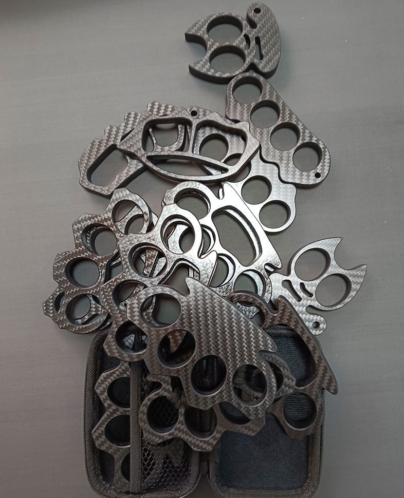 Multi-style Carbon Fiber EDC Outdoor Knuckle Dusters