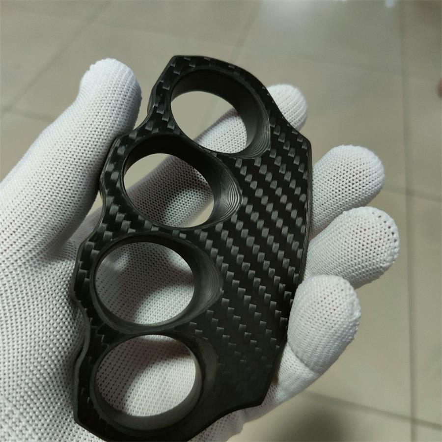Carbon Fiber Classic Thickened Knuckle Dusters