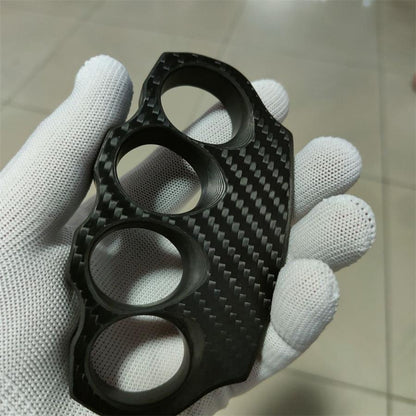 Carbon Fiber Classic Thickened Knuckle Dusters