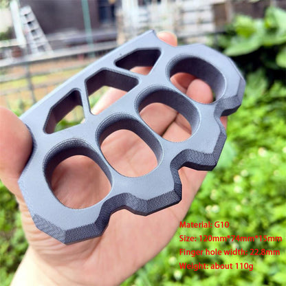 Multistyle G10 Big Hole Knuckle Dusters EDC Tool