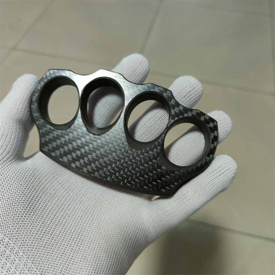Carbon Fiber Classic Thickened Knuckle Dusters