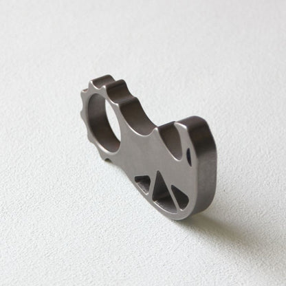 Titanium Monster Bottle Opener Multi-Function Keychain Knuckle Dusters