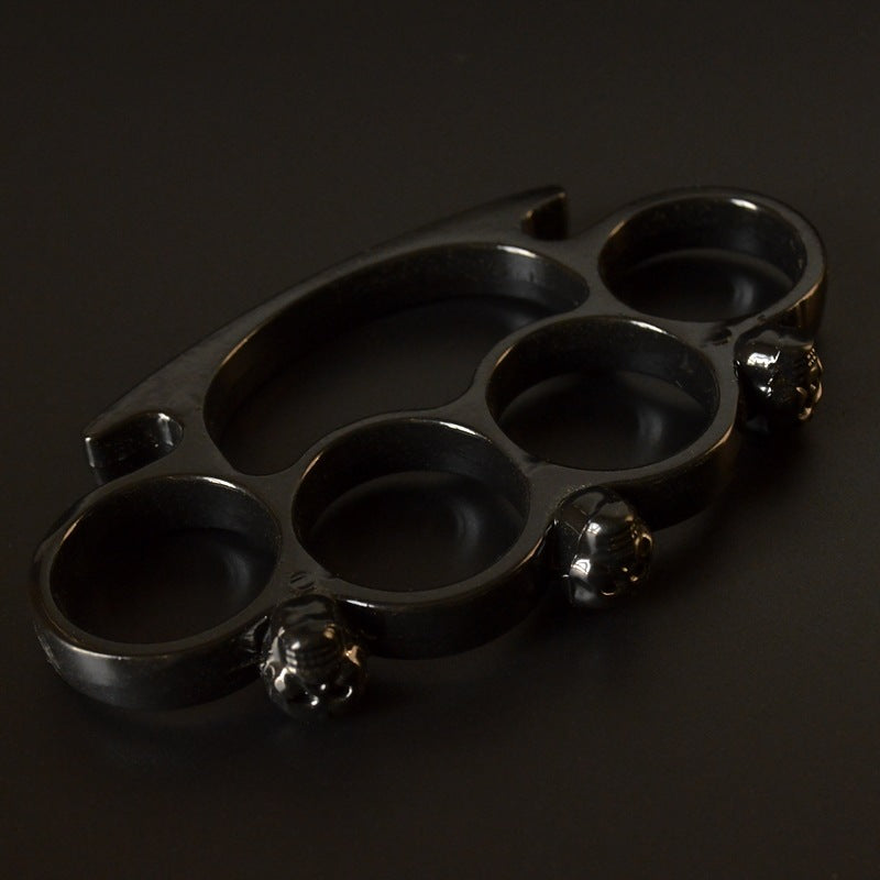 Four-finger Zinc Outdoor Camping Pocket EDC Knuckle Dusters