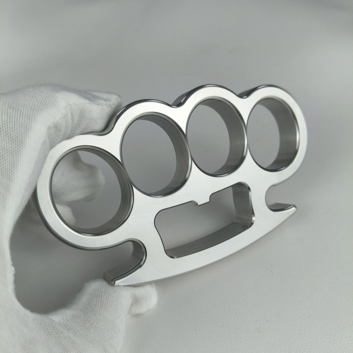 Classic Steel Knuckle Dusters Bottle Opener Outdoor EDC Tool