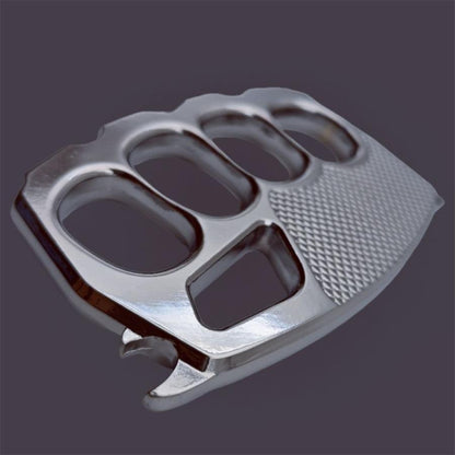 Large Hole Thickened Zinc Alloy Eagle Scale Pattern Knuckle Dusters