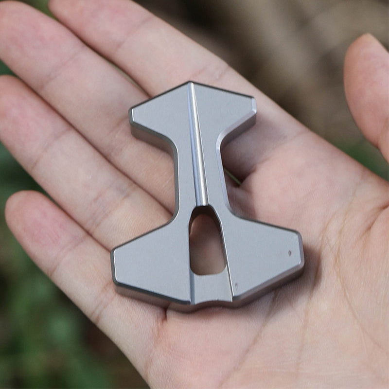Mini Thickened Knuckle Dusters EDC Bottle Opener with Lanyard