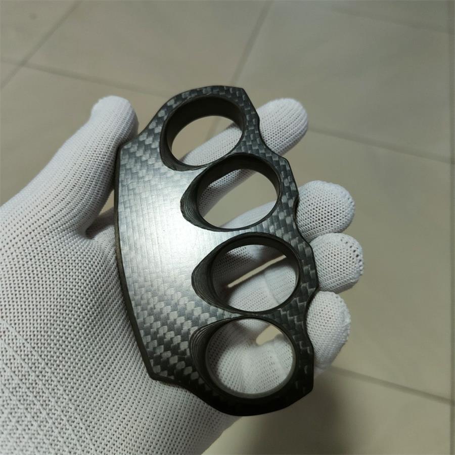 Carbon Fiber Classic Thickened Knuckle Dusters