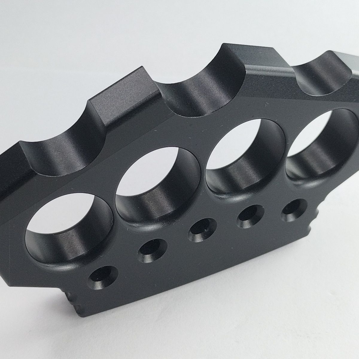 Aluminum Outdoor Creative Black and Gold EDC Knuckle Dutsers
