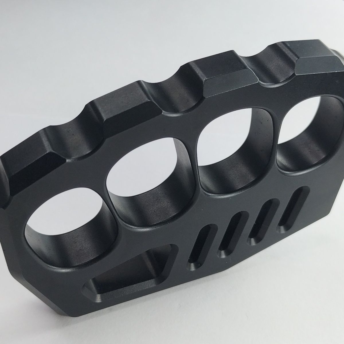 Aluminum Outdoor Creative Black and Gold EDC Knuckle Dutsers