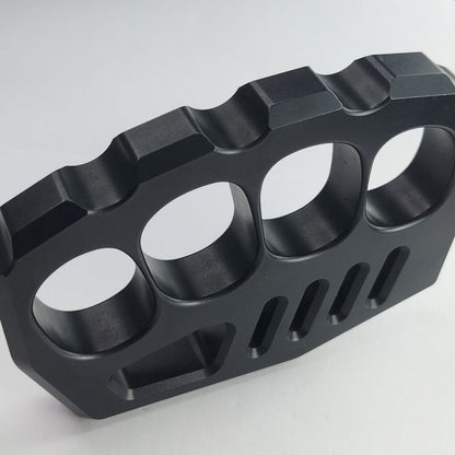 Aluminum Outdoor Creative Black and Gold EDC Knuckle Dutsers