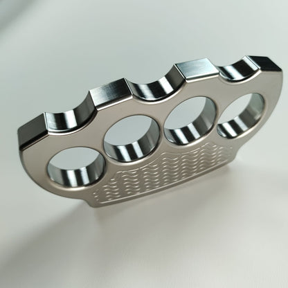 Steel Knuckle Dutsers Corrugated Skull Pattern Large Hole Bottle Opener
