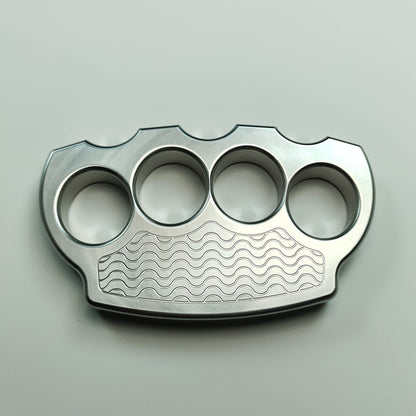Steel Knuckle Dutsers Corrugated Skull Pattern Large Hole Bottle Opener