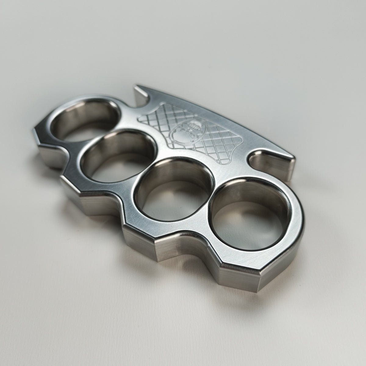 Steel Knuckle Dutsers Corrugated Skull Pattern Large Hole Bottle Opener