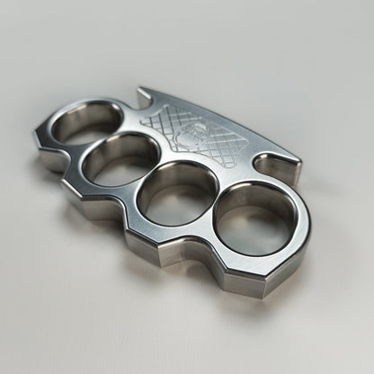 Steel Knuckle Dutsers Corrugated Skull Pattern Large Hole Bottle Opener
