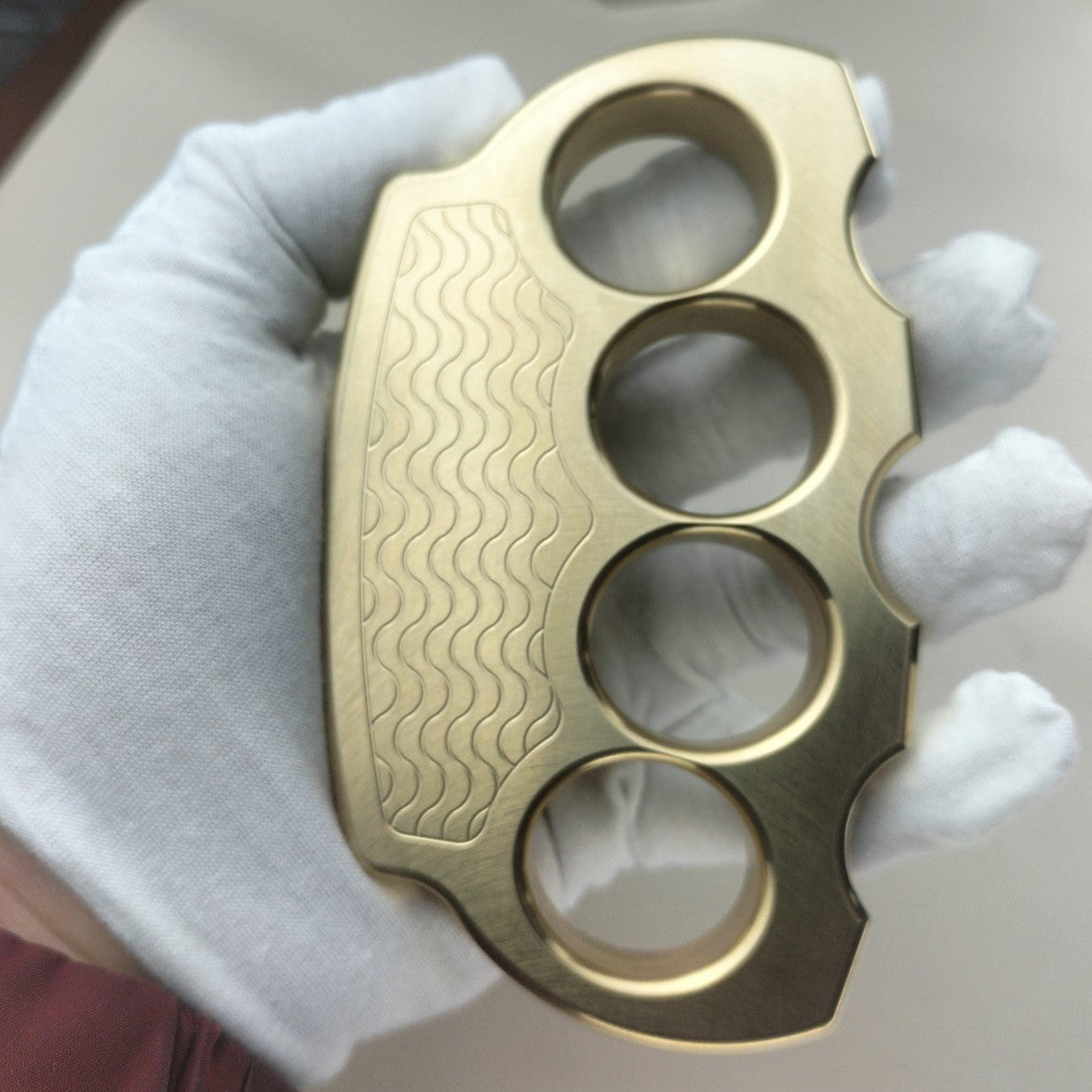 Brass Knuckle Dutsers Straight Wave Outdoor EDC Tools