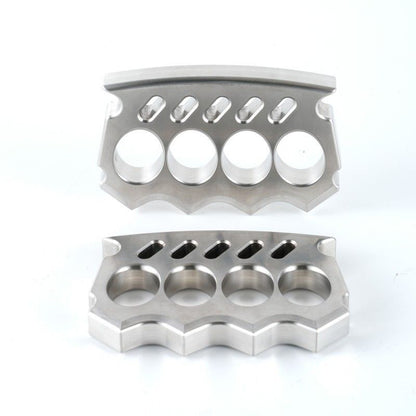 Steel Oval Hole EDC Outdoor Knuckle Dutsers