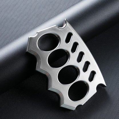 Steel Oval Hole EDC Outdoor Knuckle Dutsers