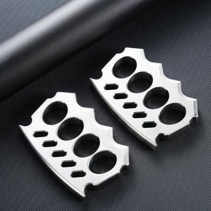 Steel Oval Hole EDC Outdoor Knuckle Dutsers