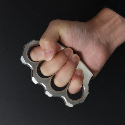 Classic Steel Swirl Pattern EDC Knuckle Dusters