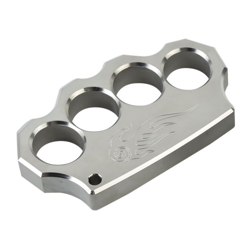 Classic Steel Swirl Pattern EDC Knuckle Dusters