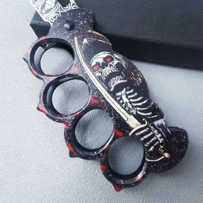 3D Printed Folding Outdoor Pocket EDC Knuckle Dusters Knife
