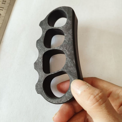 Carbon Fiber Pea Outdoor EDC Knuckle Dusters