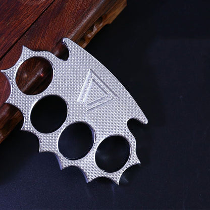 Creative Four-hole Outdoor Zinc Alloy Knuckle Dusters