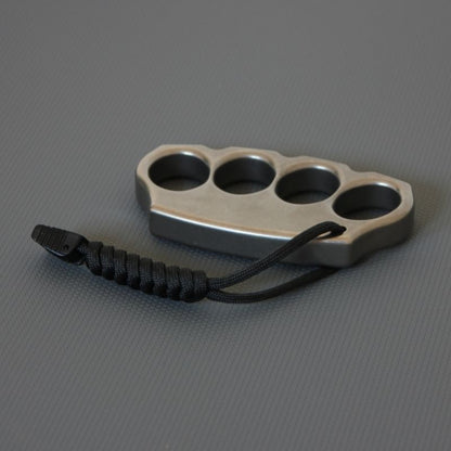 Classic Titanium Knuckle Dusters EDC Tool with Random Rope