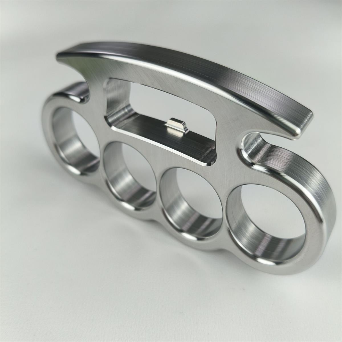 Classic Steel Knuckle Dusters Bottle Opener Outdoor EDC Tool