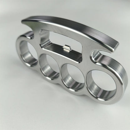 Classic Steel Knuckle Dusters Bottle Opener Outdoor EDC Tool