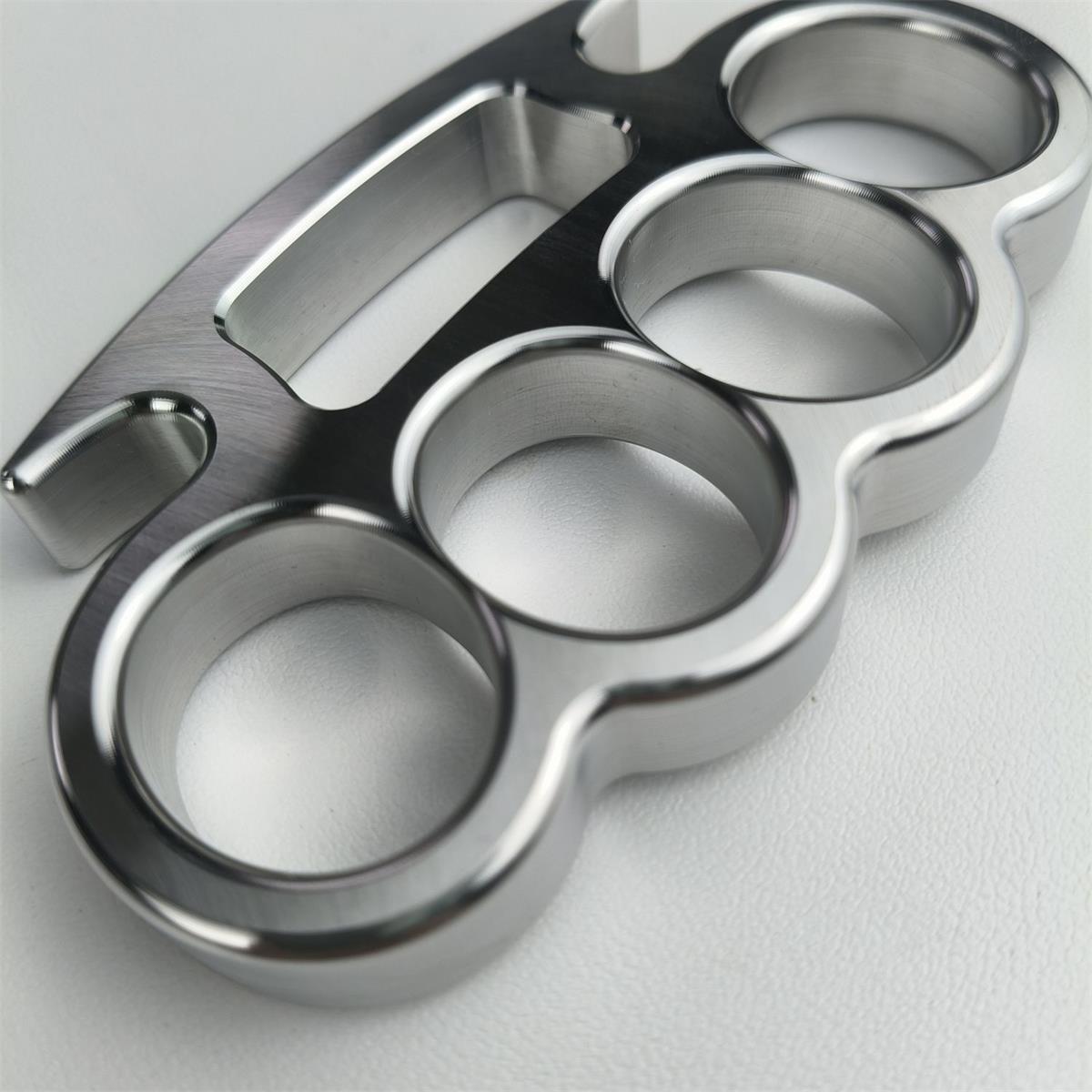 Classic Steel Knuckle Dusters Bottle Opener Outdoor EDC Tool