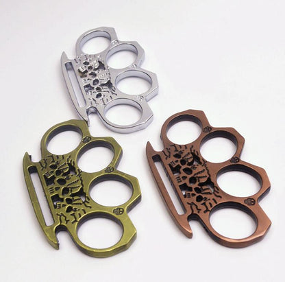 Skeleton Three Brothers Outdoor EDC Knuckle Dusters