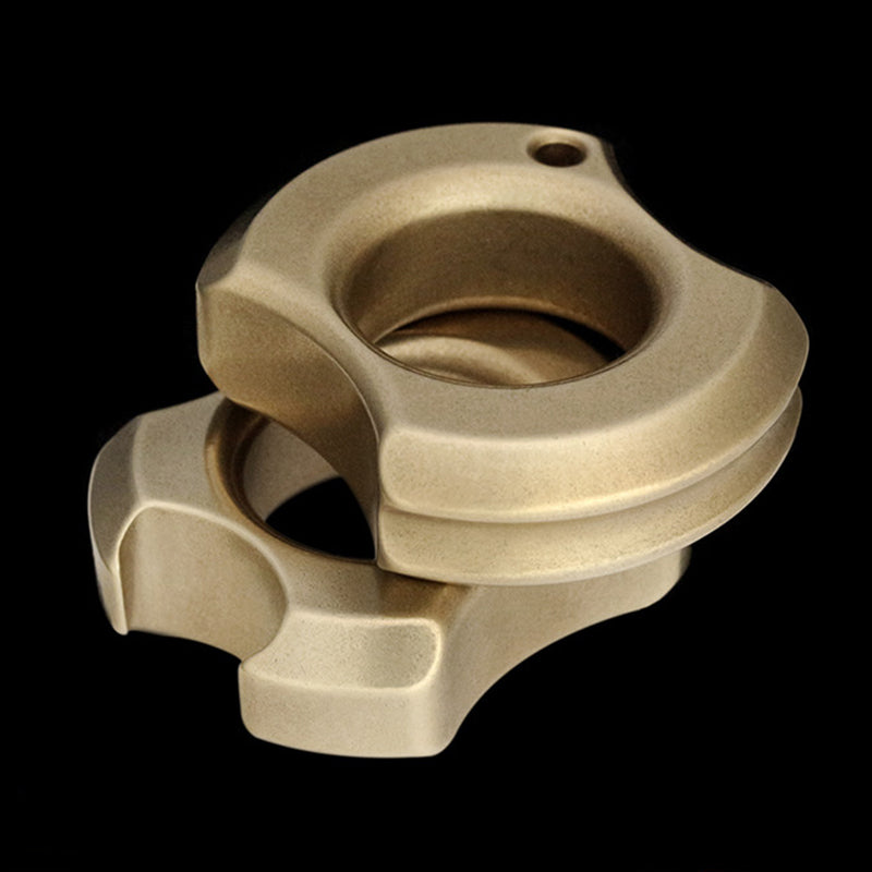 Single Finger Brass Knuckle Dusters Portable EDC Tool
