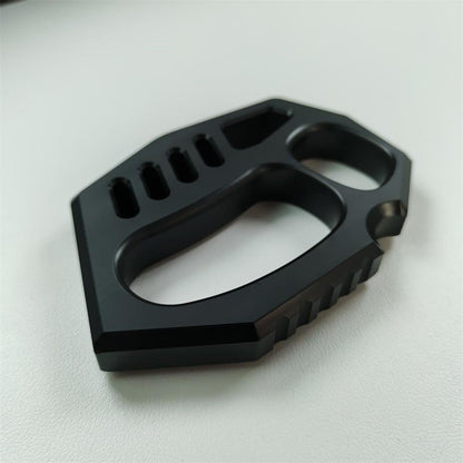 PC Transparent Black Light Knuckle Dusters Easy Carry Outdoor Tools