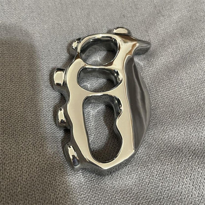 Multi-curved Design Right Side Mirror Knuckle Dusters