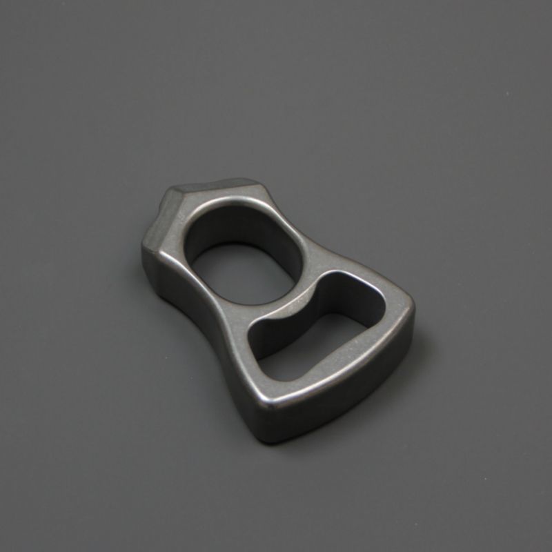Titanium Alloy Multifunctional Single Hole Stone Washing Knuckle Dusters Bottle Opener