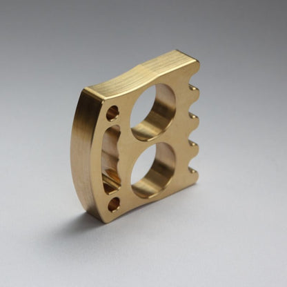 Mini Smiley Face Brass Knuckle Dusters Bottle Opener Edc Tool