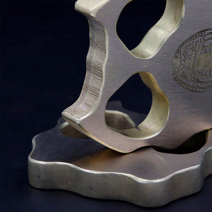 Brass Pet Shape Outdoor Bottle Opener EDC Knuckle Dusters