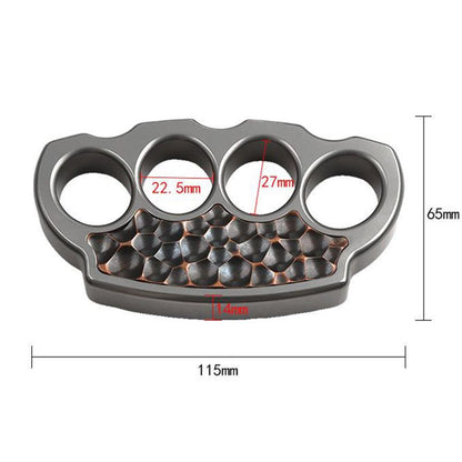 Titanium Alloy Purple Copper Knuckle Dusters