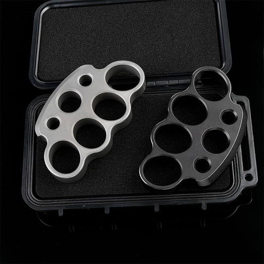 TC4 Titanium Alloy Knuckle Dusters EDC Creative Outdoor Tool Set