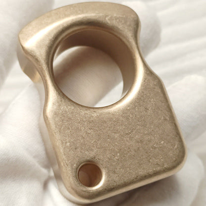 Single Hole Brass Knuckle Dusters Multi-style EDC Tool