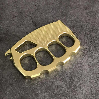 Large Hole Thickened Zinc Alloy Eagle Scale Pattern Knuckle Dusters