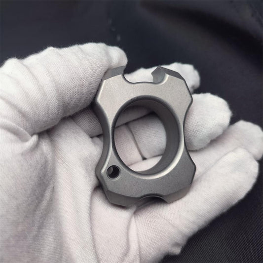 Mini Multifunctional Steel Knuckle Dusters Bottle Opener EDC Tool