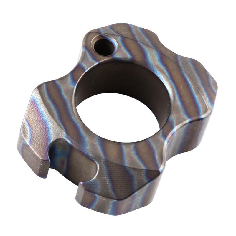 Mini Titanium Knuckle Dusters Bottle Opener Pendant Backpack Keychain