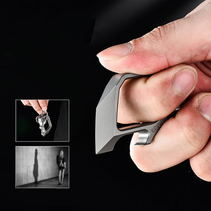 Multifunctional Pendant Titanium Knuckle Dusters Bottle Opener