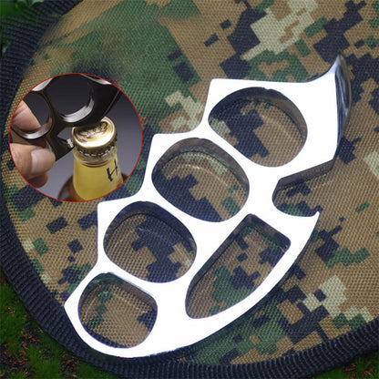 Zinc Bottle Opener Creative Knuckle Dusters Outdoor EDC Tool